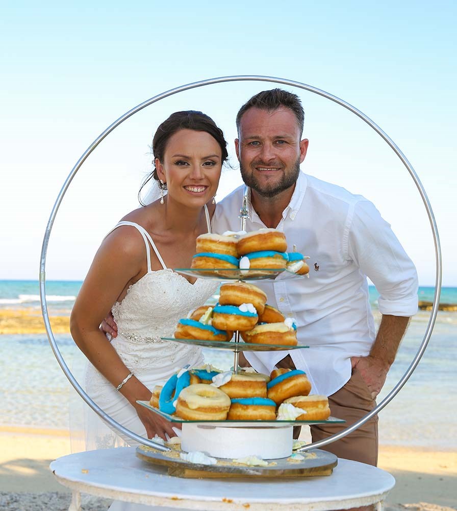 Ayia Napa  wedding cake 